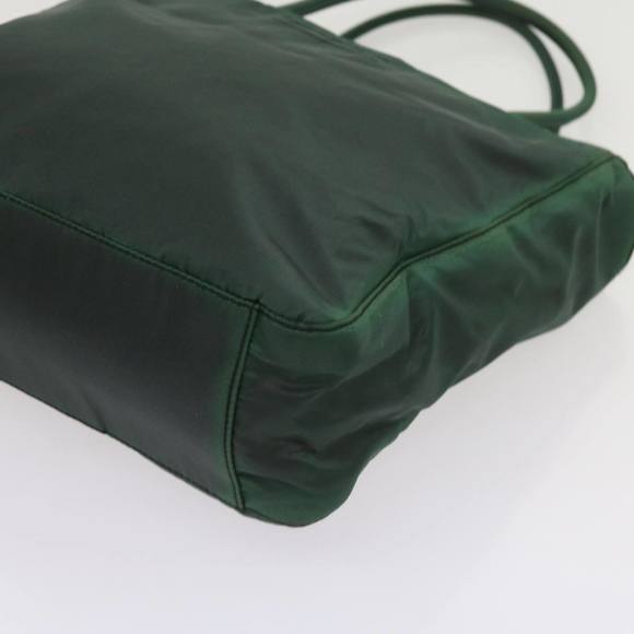 PRADA Hand Bag Nylon Green Auth 63209 - Picture 15 of 16